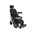 Drive Medical Trident Front Wheel Drive Power Chair, 20 seat