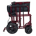 Drive Medical Bariatric Heavy Duty Transport Wheelchair (ATC22-R)