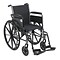 Drive Medical Cruiser III Wheelchair with Flip Back Removable Arms, Full Arms, Footrest, 20