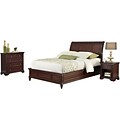 Home Styles Lafayette Sleigh Bed, Night Stand & Chest 3/Piece