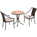 Home Styles 27.5 Steel Bistro Sets