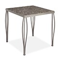 Home Styles 36 Tumbled Marble Bistro Table