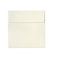 80 lb 6 1/4 x 6 1/4 Peel & Press Square Linen Envelopes, Natural, 500/Box