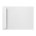 LUX 9 x 12 Open End Envelopes, 50/Box, White Linen (4894-WLI-50)