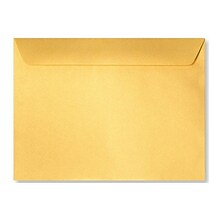 LUX 6 x 9 Booklet Envelopes 50/Box) 50/Box, Gold Metallic (4820-07-50)