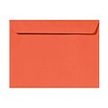 LUX 9 x 12 Booklet Envelopes 500/Box) 50/Box, Tangerine (LUX-4899-112-50)
