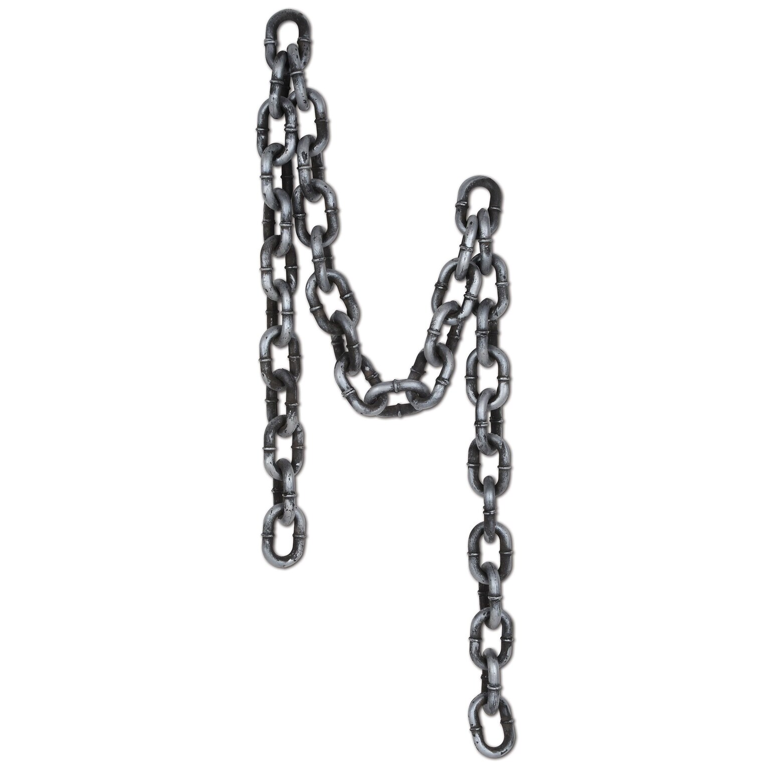 Beistle Plastic Chain, Silver (00043)