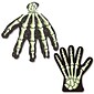 Beistle Skeleton Hand Treat Bag; 9" x 11"