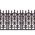 Beistle 24 x 30 Creepy Fence Border; 2/Pack