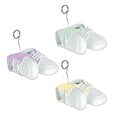 Beistle 6 oz. Baby Shoes Photo/Balloon Holders; 6/Pack