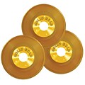Beistle 9 Plastic Records; Gold, 6/Pack
