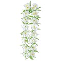 Beistle 40 Silk N Petals Tropical Jasmine Lei, White, 3/Pack (57390)