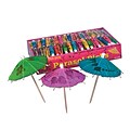 Beistle Boxed Party Parasol Picks; 4, Assorted