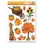 Beistle 12" x 17" Fall Clings; 84/Pack