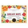 Beistle Dream Wife Certificate; 5 x 7