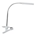 Studio Designs 13.5 Stainless Steel Table Lamp, White