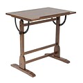 Studio Designs Solid Hard Wood Vintage Drafting Table, 36
