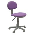 Studio Designs Deluxe Task Chair Fabric & Plastic Task Chairs, Purple