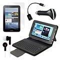 Mgear Accessories Bluetooth Keyboard Folio with Earphones and More for Samsung Galaxy Tab 2, 7