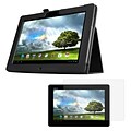 Mgear Accessories ASUS MeMO Pad Smart 10 Black Double-Fold Folio Case with Screen Protector