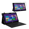 Mgear Accessories Black Double-Fold Folio Case with Screen Protector Microsoft Surface Pro 2