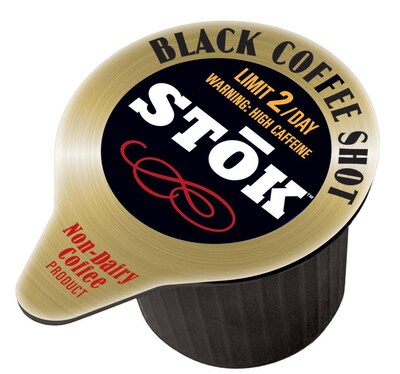 Stok Caffeinated Black Coffee Shots; 264/Pack