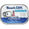 Beach Cliff Sardines in Soybean Oil 3.75 Oz.; 24/Pack