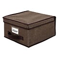 Simplify Medium Non Woven Storage Box, Brown (25420-ESPRESSO)