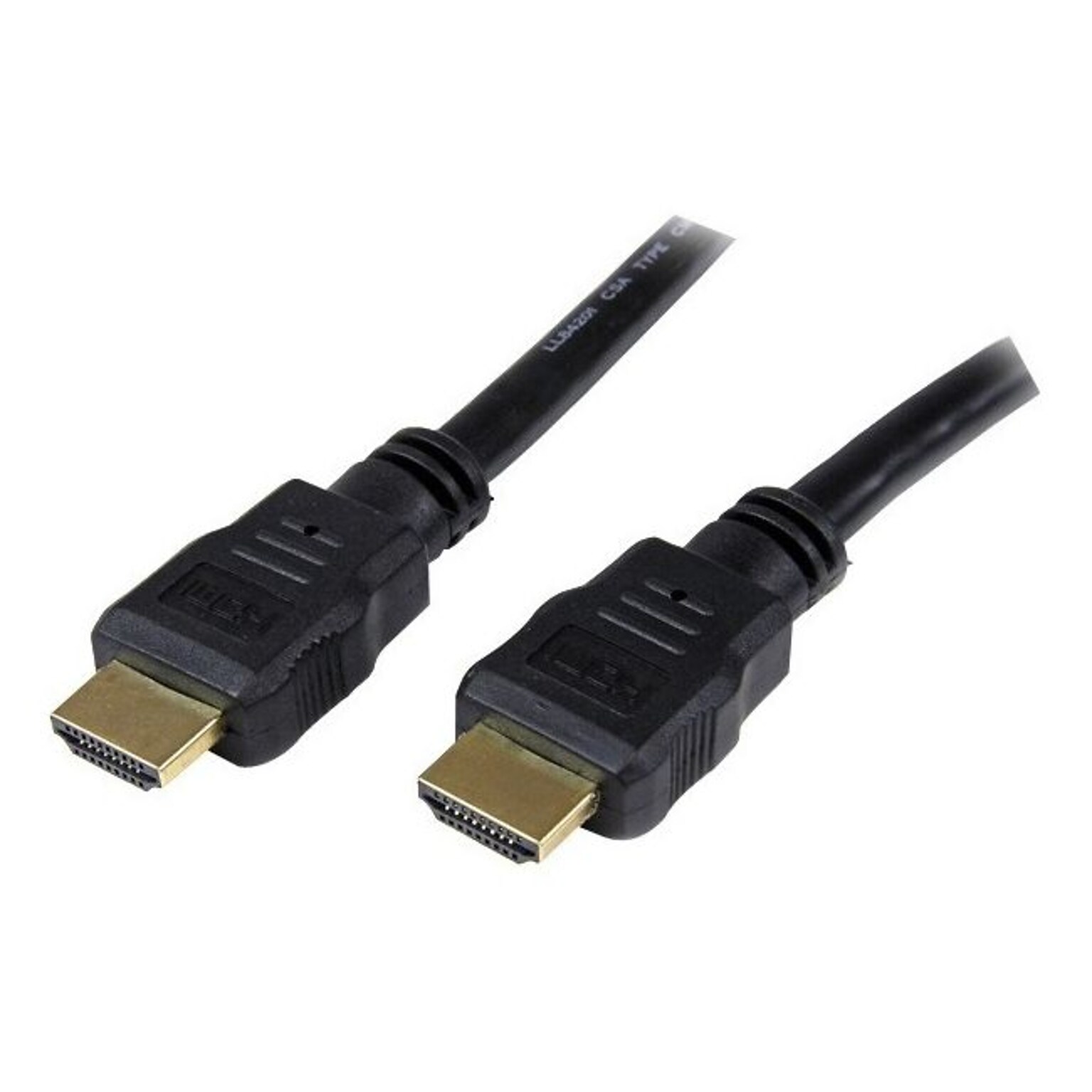 Startech 1 HDMI Male to HDMI Male Short High Speed HDMI Cable; Black