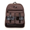 Jill-e Designs™ Jack Ballistic Nylon Backpack For 15 Laptop, Brown