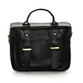Jill-e Designs™ Juliette All Leather DSLR Camera Bag, Black
