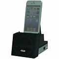 DOK™ Speaker Cradle With Rechargeable Battery, Black
