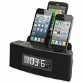 DOK™ 3 Port Smart Phone Charger With Speaker and Alarm Clock