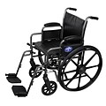 Medline Basic Carbon Steel Wheelchairs