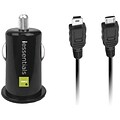 iEssentials Micro USB Car Charger for Most Smartphones, Black (IE-PCP-2C)