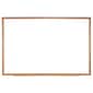 Ghent Non-Magnetic Dry-Erase Whiteboard, Wood Frame, 18" x 24" (GH-M2W181)