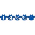 Teacher Created Resources® Calendar Days,  Blue Paw Prints