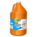 Crayola® 1Gallon Orange Washable Paints