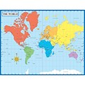 Map of the World Chartlet Chart