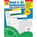 Evan-Moor® Read and Understand With Levelled Texts Grade 6+ Resource Book, Language Arts/Reading