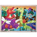 Melissa & Doug® Wooden Jigsaw Puzzles, Prehistoric Sunset