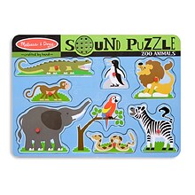 Melissa & Doug® Zoo Animals Sound Puzzle