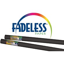 Pacon® Fadeless® 48 x 12 Ultra Fade-Resistant Bulletin Board Paper, Black