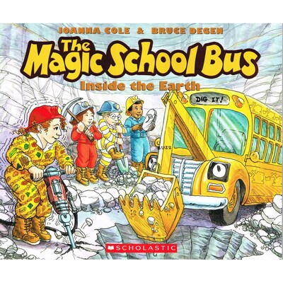 Scholastic Magic School Bus Books, The Magic School Bus Inside the Earth