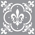 Deco Art® Americana® Decor™ Stencil, Fleur De Lis Tile