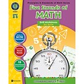 Classroom Complete Press Five Strands of Math Drill WorkSheets Big Activity Book, Grades 3 - 5