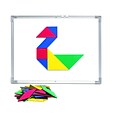 Learning Advantage™ Giant Magnetic Foam Tangram, 28/Set