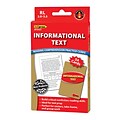 Edupress® Informational Text Reading Comprehension Practice Card, Red