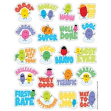 Eureka Scented Sticker, Jelly Beans, 80/Pack (EU-650915)