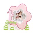 Lillian Rose™ Baby Collection 5 3/4 1st Birthday Cupcake Frame, Pink